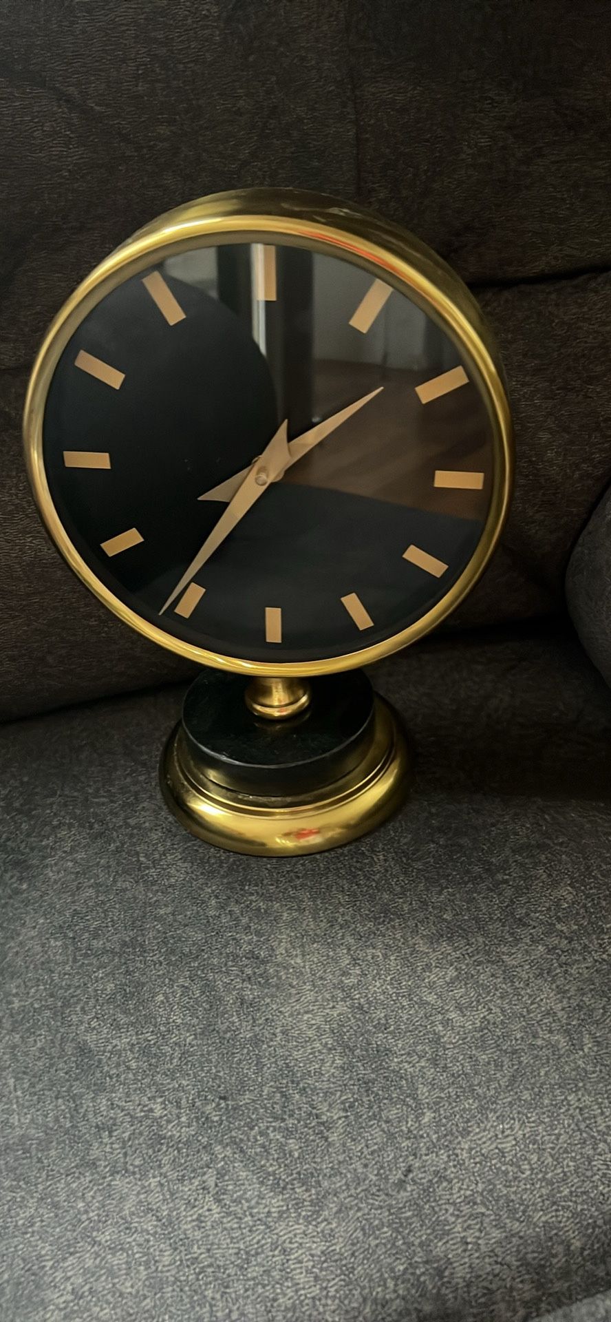  Black And Gold Clock