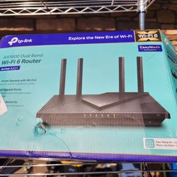 Wireless Router TP LINK WIFI 6 AX1800