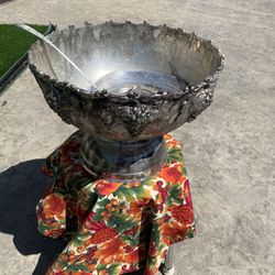 Silver Punchbowl Extra large