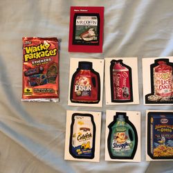 Topps Wacky Packages Stickers