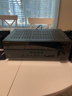 Yamaha Surround Sound Receiver and speakers
