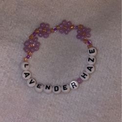 Friendship Bracelet (Lavender Haze Inspired)