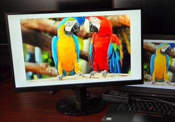 Two(2) Acer 24" 24in 24 inch Monitors SB230