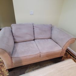 Microfiber Loveseat 
