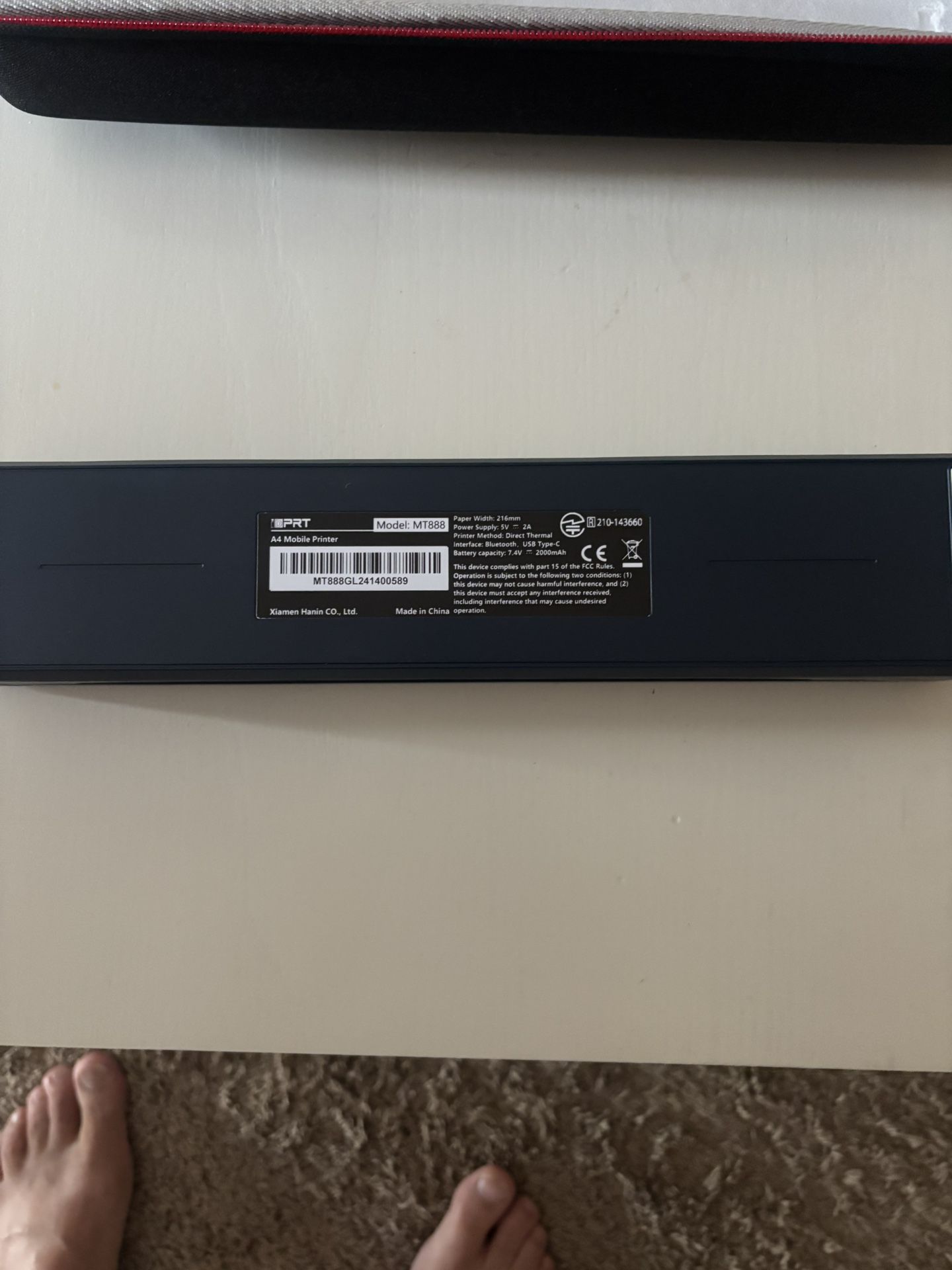 iDPRT MT888 Portable Thermal...