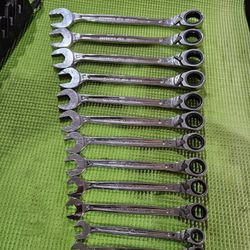 Mac Tools Ratcheting Wrench Set 