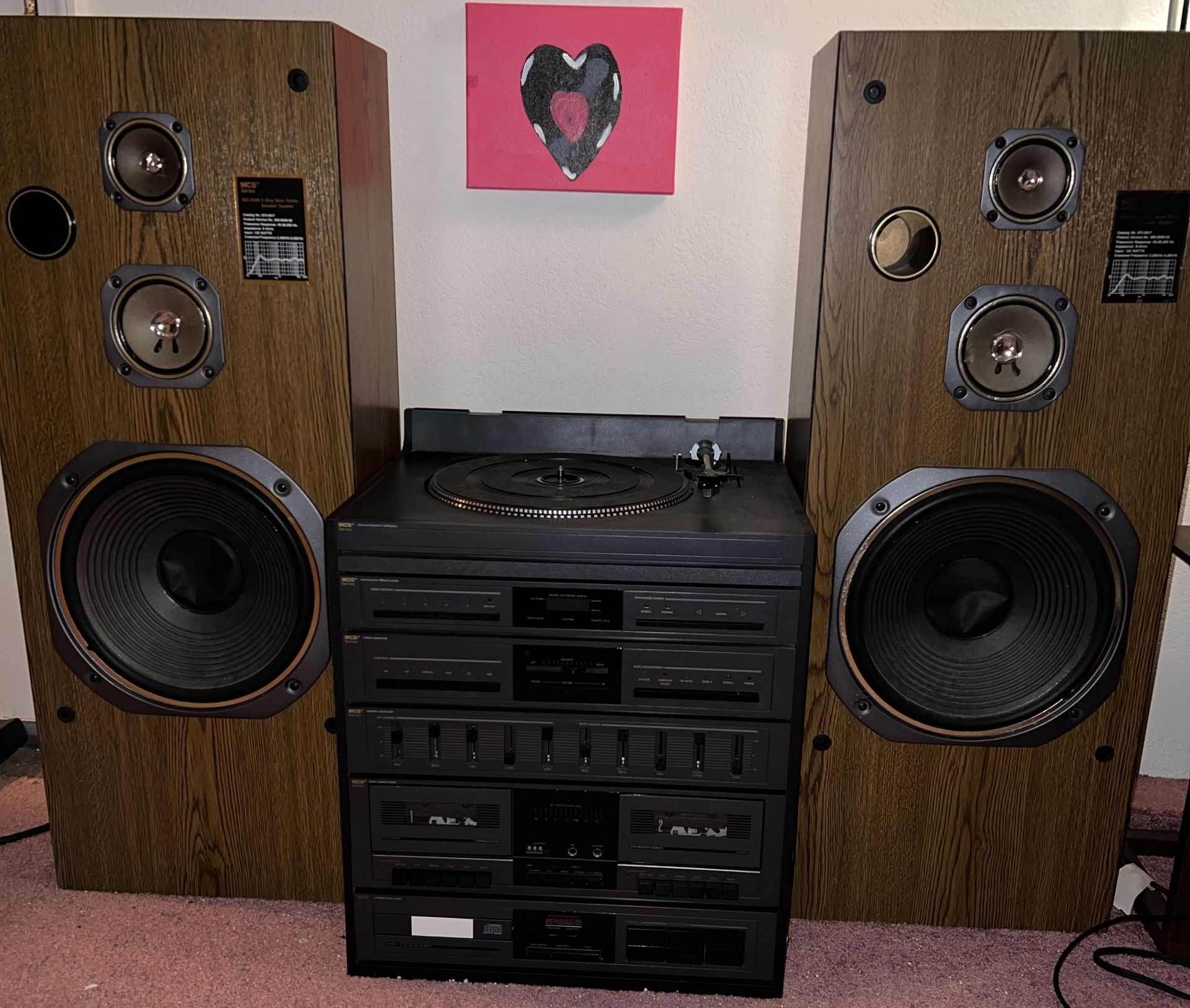 Vintage Record Player 