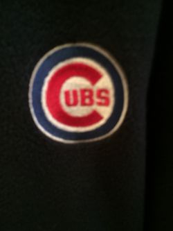 “CUBS” Fleece Jacket work Logo Patch Size L