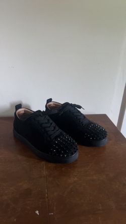 Black red bottoms with spikes