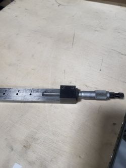 Starrett 0-16" Micrometer Rack