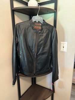 FRYE women leather jacket