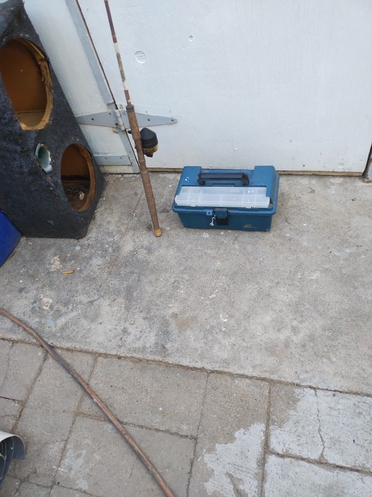 Tackle Box New Rod And Reel Zebco