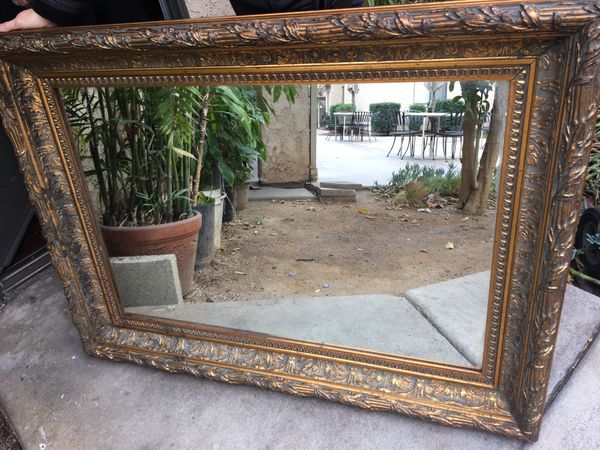 Large Size Mirror With Wooden Frame For In West Covina Ca Large Size Mirror With Wooden Frame