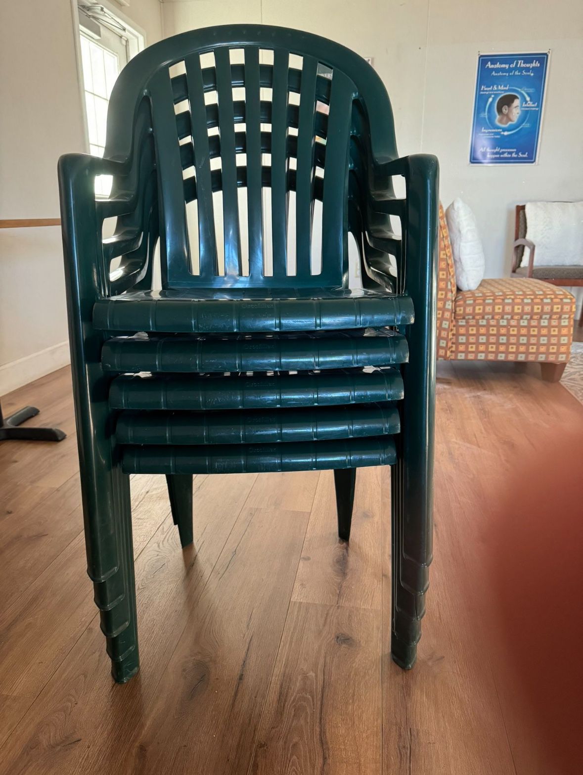Heavy Duty Outdoor Stacking Chair