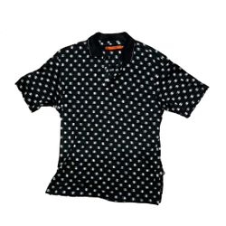 Men's Medium AXIS Black Polo 