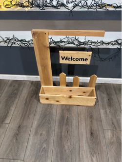 Welcome sign/planern