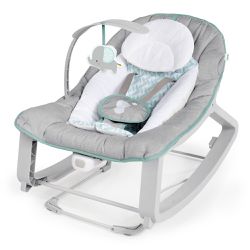 Baby Bouncer Seat, Vibrating Infant Ingenuity Keep Cozy 3-in-1 Grow with Me
