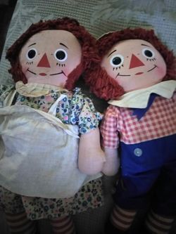 Raggedy Ann and Andy vintage