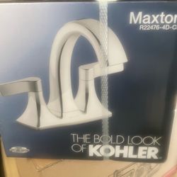 KOHLER Maxton 2-Handle 4-in Centerset Bathroom Faucet - Chrome