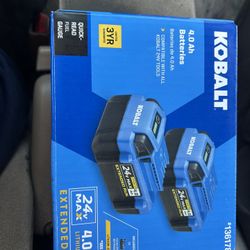 Kobalt Batteries 