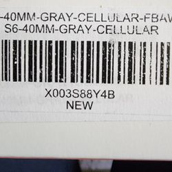 IPHONE 40MM GRAY CELLULAR,S6-MM40