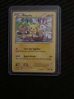 Pikachu Holo promo card