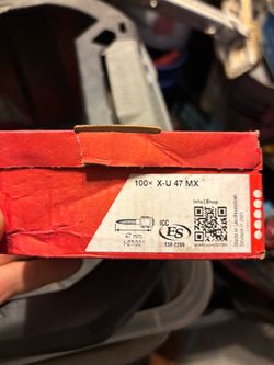 Hilti assorted fasteners