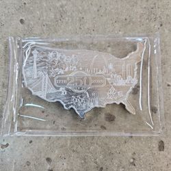 5 OZ Silver 250th Anniversary Limited Edition 999 Silver Bar United States 