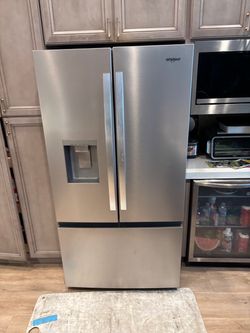 Whirlpool refrigerator delivered