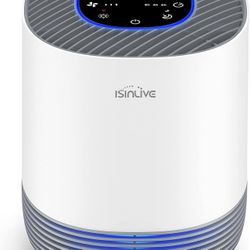 Air Purifier for Home H13 HEPA Air Purifier for 430ft² / 40 m² with Air Cleaner Pet Dander Dust Pollen Eliminate Smoke Odors, Low Noise, Sleep Mode, N