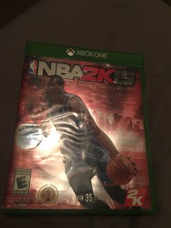 Nba 2k 15 Xbox one