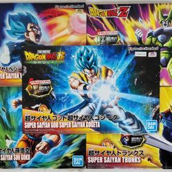 Dragon Ball Z Model Figurine TAPED BOX TOPS ONLY