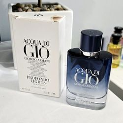 Giorgio Armani Acqua Di Gio Profondo Lights Eau De Parfum Fragrance **NEW**
