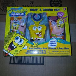 Sponge Bob Child Bath Set 