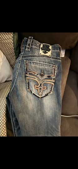 Men’s rock, revival jeans