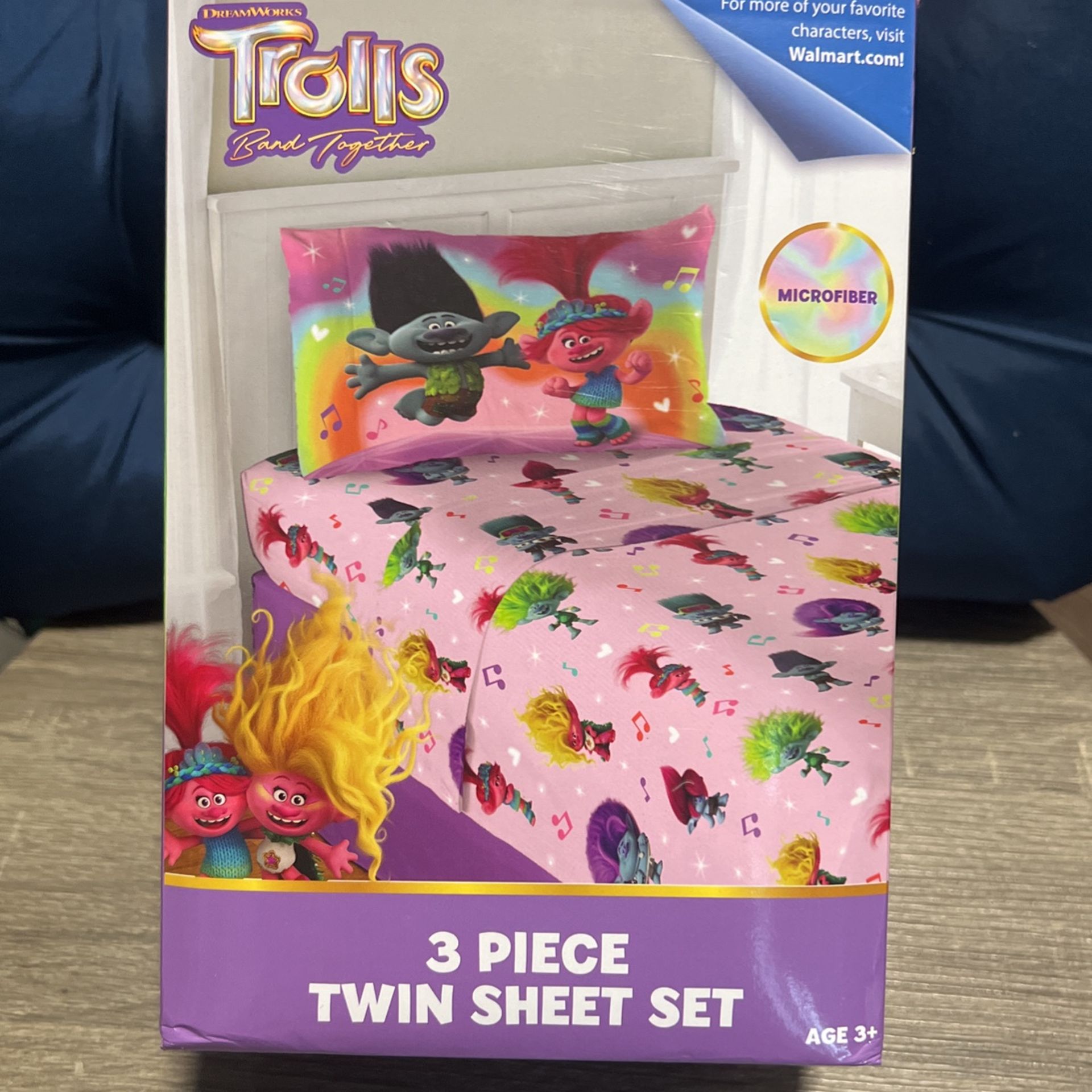 Trolls Kids Bed Sheets