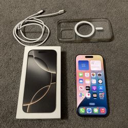 iPhone 16 Pro Factory Unlocked Like New