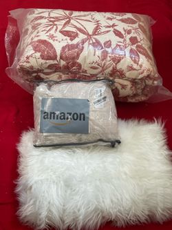 • 3-piece bedding set • 2 curtain panels, one small rug all new