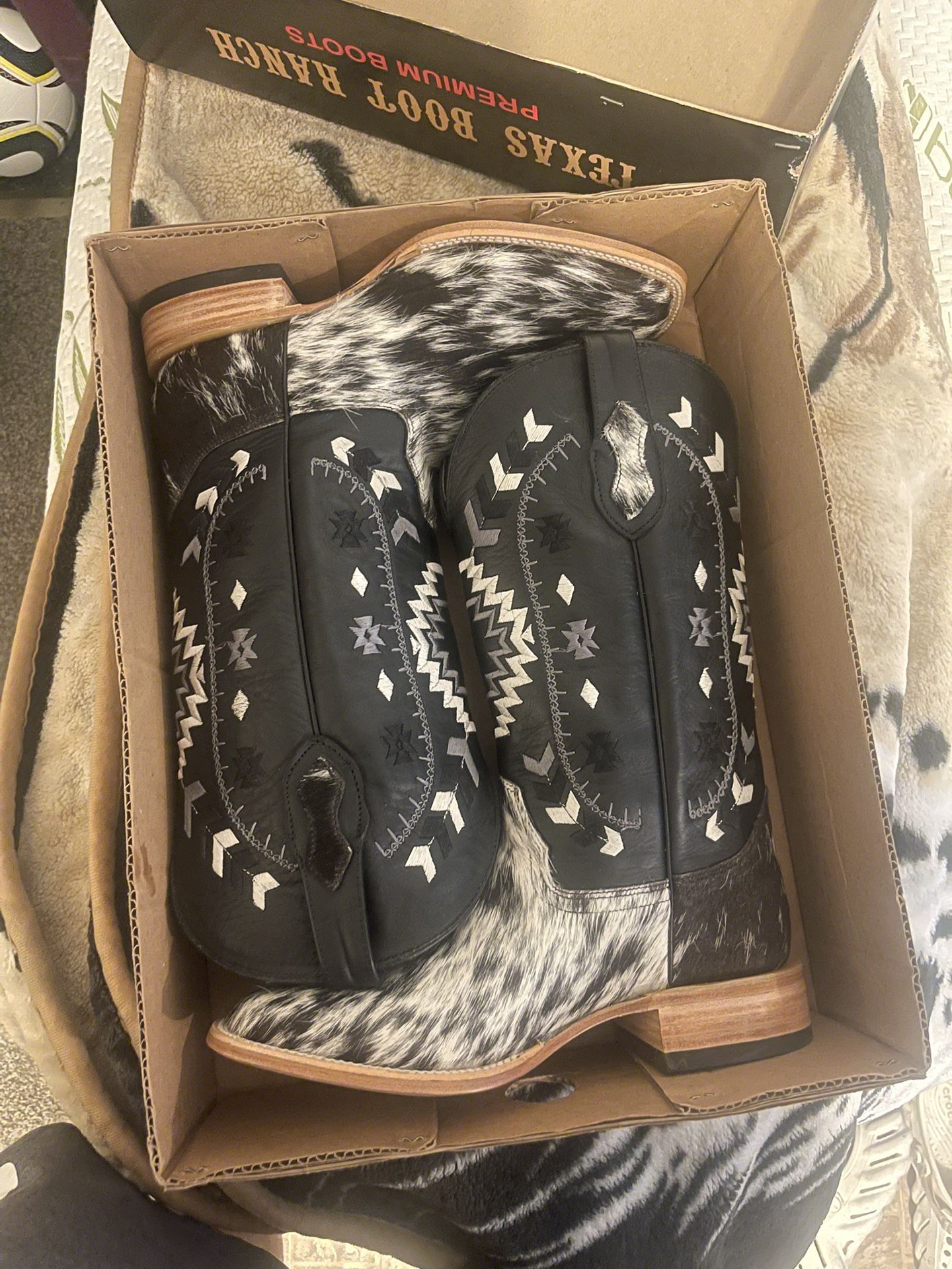 Cowhide Boots 