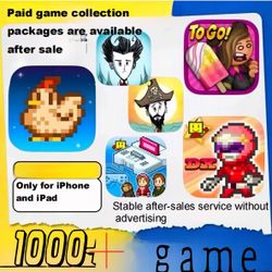 iPhone / iPad Game Collection Download – iOS Only