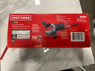 NEW! CRAFTSMAN 4.5" Electric Angle Grinder Model #CME6200