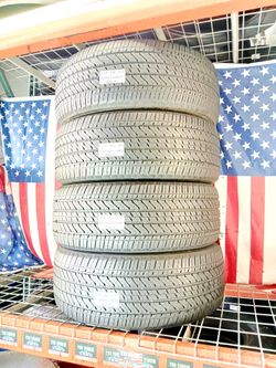 ✅ 4 USED TIRES 275/50R22 BRIDGESTONE ALENZA A/S02 ALL SEASON DENALI NAVIGATOR TAHOE ESCALADE 22' TIRES 275 50 22