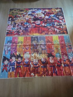 Dragon Ball Z Large Anime Posters Set of 2