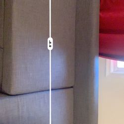 Modern Gray Slide-Out Sofa with Hidden Storage