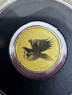 2015 Australian - 3 Mini Gold Coins in set– Koala, Kangaroo & Wedge-tailed Eagle – $220.00 for 1 and 1/2 gram of .9999 Gold Bullion