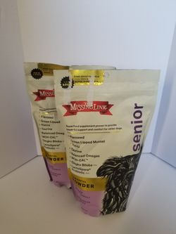 The Missing Link Senior Dog Superfood Supplement - 2-Packs - Unopened

