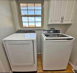 Samsung washer and dryer