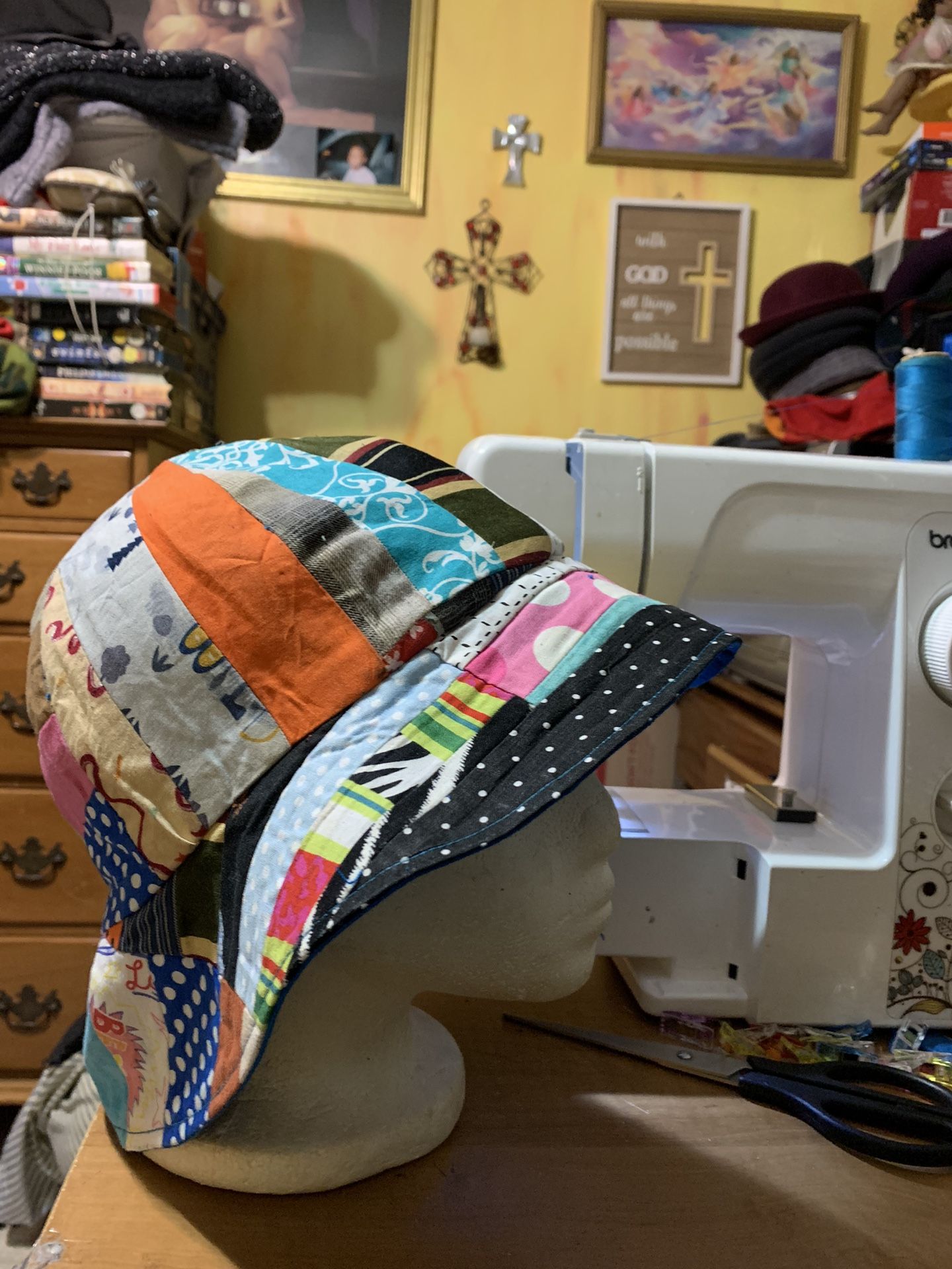 New Handmade Patchwork Hat
