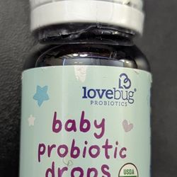 Lovebug baby probiotic drops, 10 mL