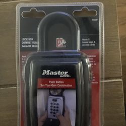 Master Lock Box 